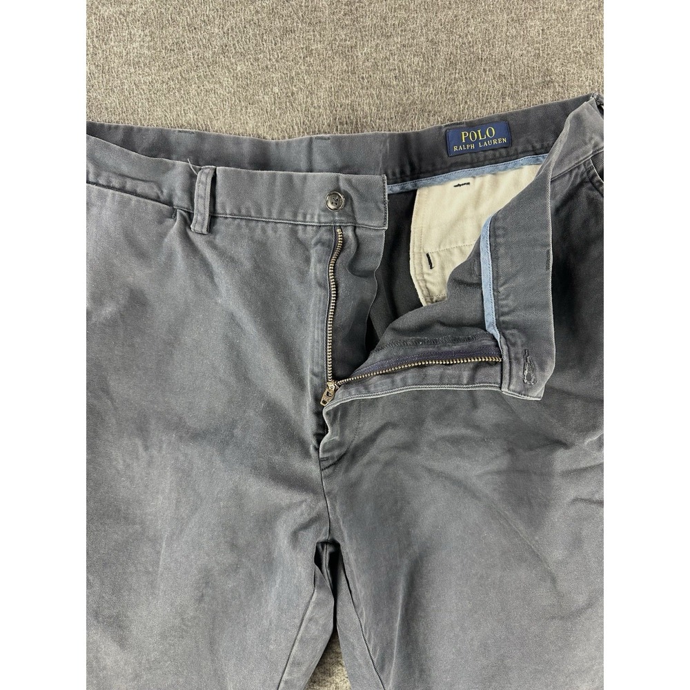 Polo Ralph Lauren Mens 9 Inch Shorts SZ 40 Navy Classic Twill Preppy Collegiate - Picture 3 of 9